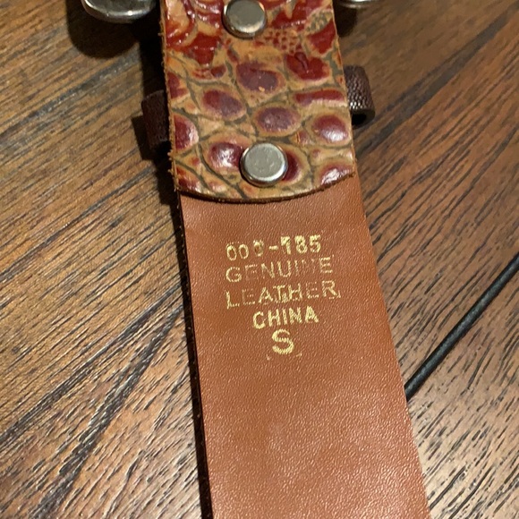 Genuine Leather Embellished Western Belt main image 5